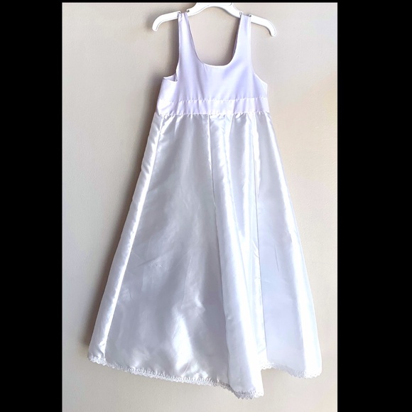 Girls White Petticoat approx ages 9/10 - Picture 1 of 5